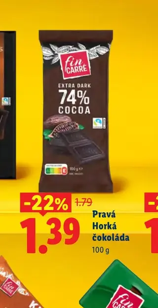 Fin Carré Pravá horká čokoláda 100 g