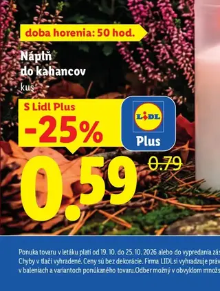 Náplň do kahancov