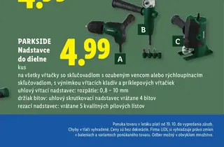 PARKSIDE Nadstavce do dielne