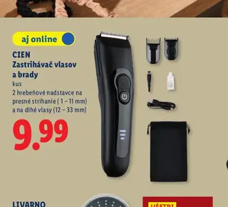 Cien Zastrihávač vlasov a brady
