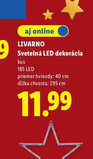 Livarno Svetelná LED dekorácia 185 LED