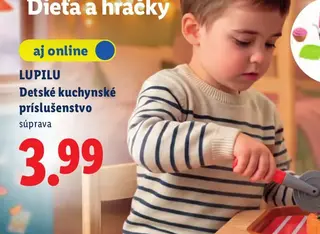 Lupilu Detské kuchynské príslušenstvo súprava