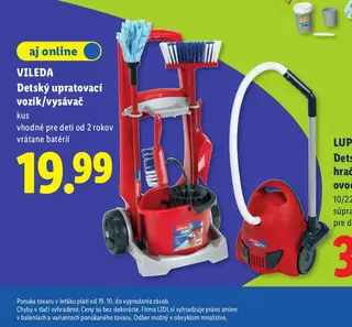 Vileda Detský upratovací vozík/vysávač