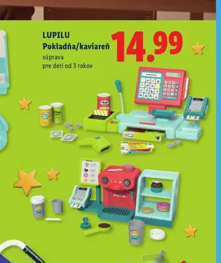 Lupilu Pokladňa/kaviareň súprava