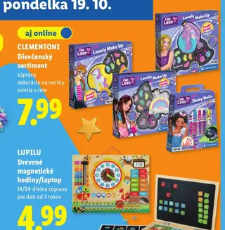 Clementoni Dievčenský sortiment