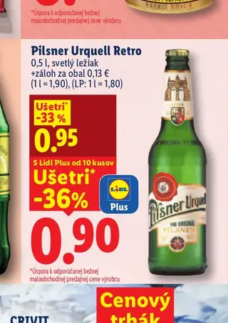 Pilsner Urquell Retro 0,5 l