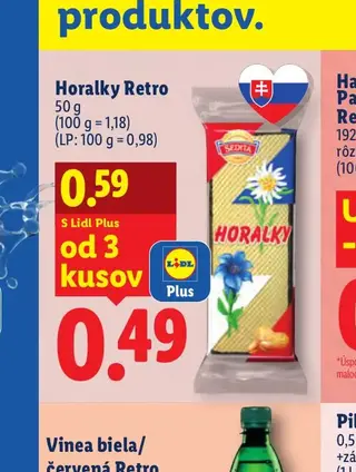 Horalky Retro 50 g