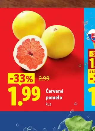 Červené pomelo