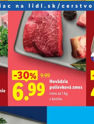 Hovädzia polievková zmes s kosťou