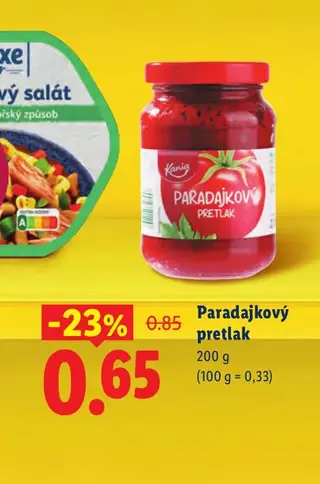 Kania Paradajkový pretlak 200 g