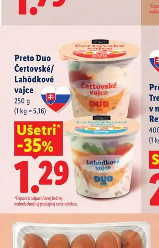 Preto Duo Čertovské/Lahôdkové vajce 250 g