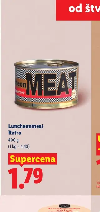 Luncheonmeat Retro 400 g