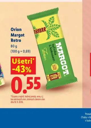 Orion Margot Retro 80 g
