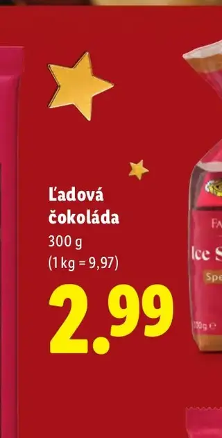 Favorina Ľadová čokoláda 300 g