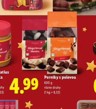 Favorina Perníky s polevou 600 g