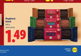 Nugátový kmeň 100 g