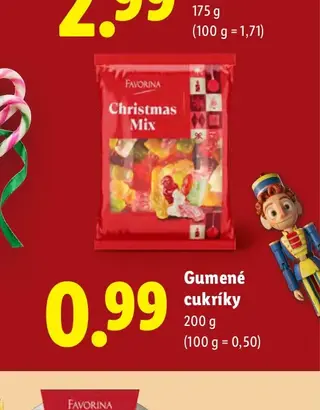 Gumené cukríky 200 g