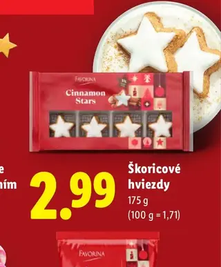 Škoricové hviezdy 175 g