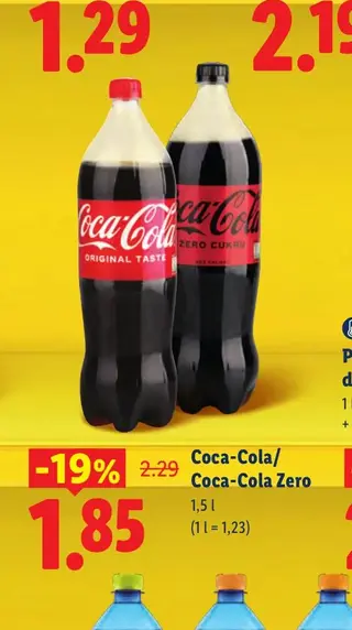 Coca-Cola/Coca-Cola Zero 1,5 l