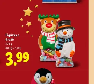 Figúrky s dražé 200 g