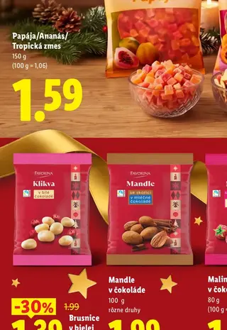Papája/Ananás/Tropická zmes 150 g