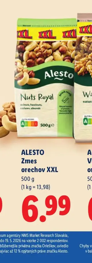 Alesto Zmes orechov XXL 500 g