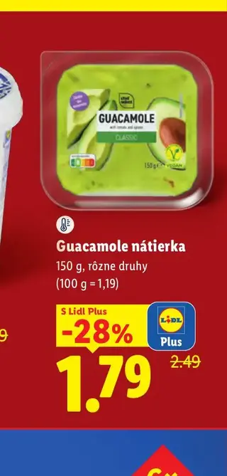 Guacamole nátierka 150 g