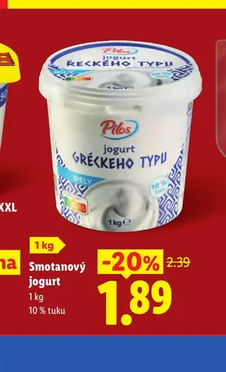 Smotanový jogurt 1 kg