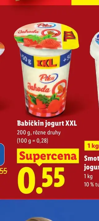 Babičkin jogurt XXL 200 g