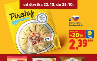Šikovná voľba Bryndzové pirohy 1 kg