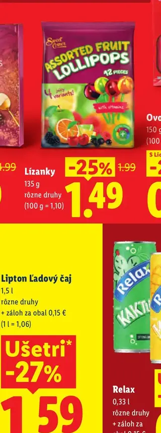 Sweet Corner Lízanky 135 g