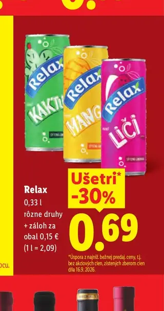 Relax 0,33 l