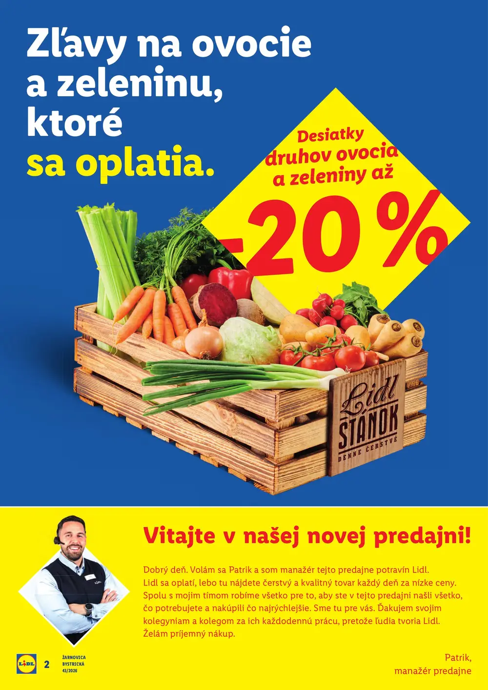 Lidl leták od 19. 10. 2026 – strana 2