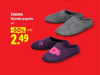 ESMARA Dámske papuče