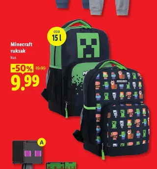 Minecraft ruksak