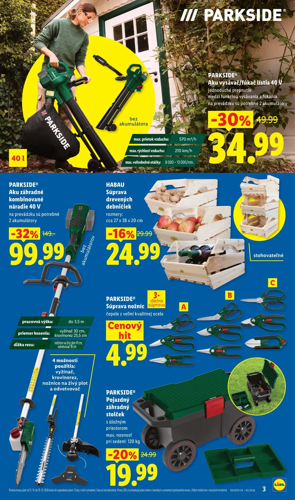 Lidl leták od 12. 10. 2026 – strana 3