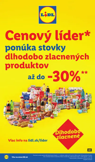 Lidl leták od 3. 7. 2026