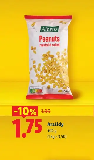 Arašidy 500 g