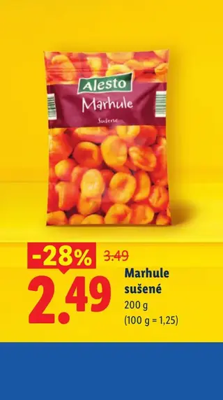 Alesto Marhule sušené 200 g