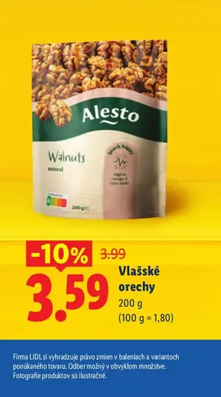 Alesto Vlašské orechy 200 g