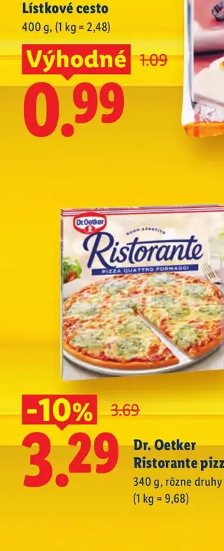 Lístkové cesto 400 g
