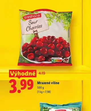 Mrazené višne 500 g