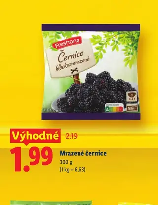 Mrazené černice 300 g