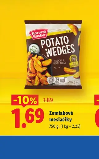 Zemiakové mesiačiky 750 g