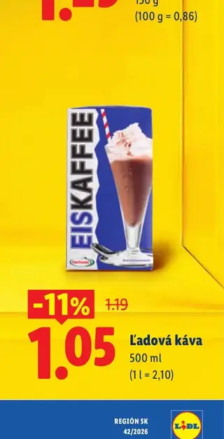 Ľadová káva 500 ml