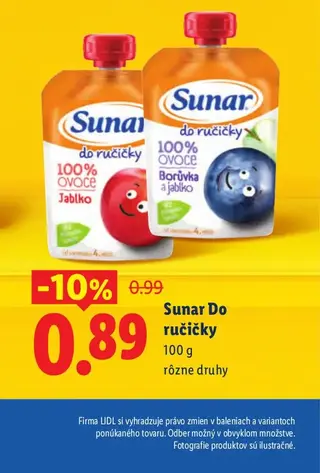 Sunar Do ručičky 100 g