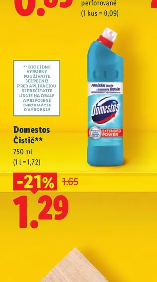 Domestos Čistič 750 ml