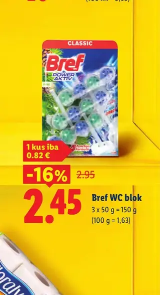 Bref WC blok 3 x 50 g