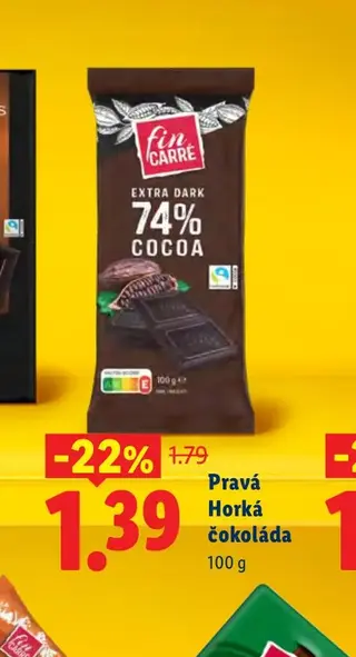 Fin Carré Pravá horká čokoláda 100 g