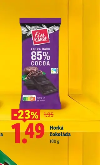 Fin Carré Horká čokoláda 100 g